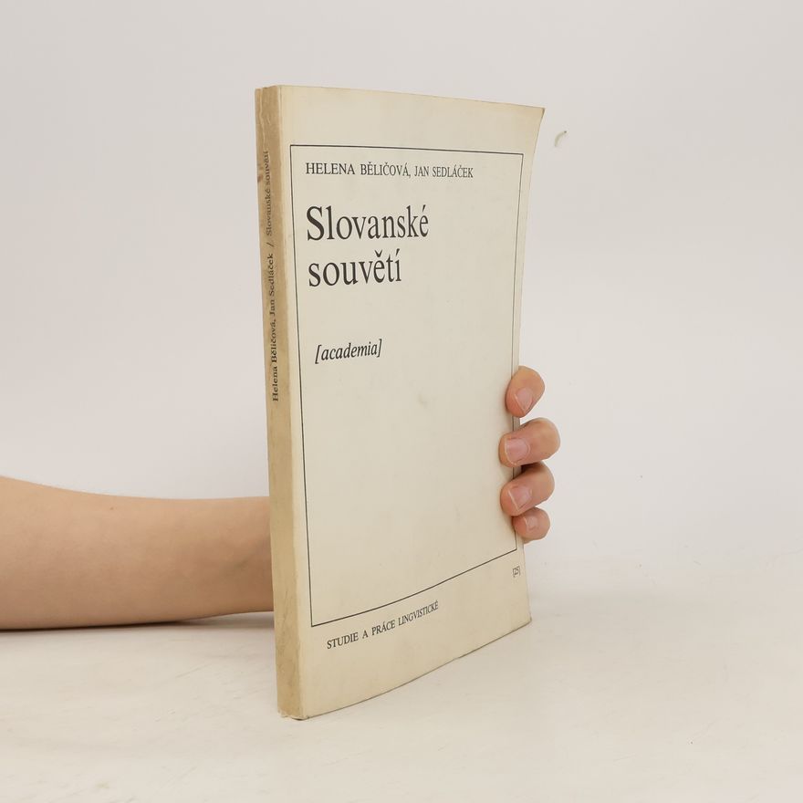 Helena Běličová Slovanské souvětí