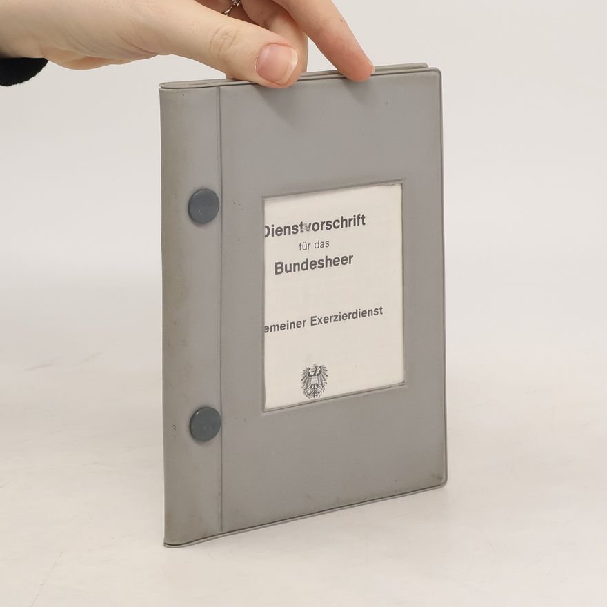 Autores varios Dienstvorschrift für das Bundesheer