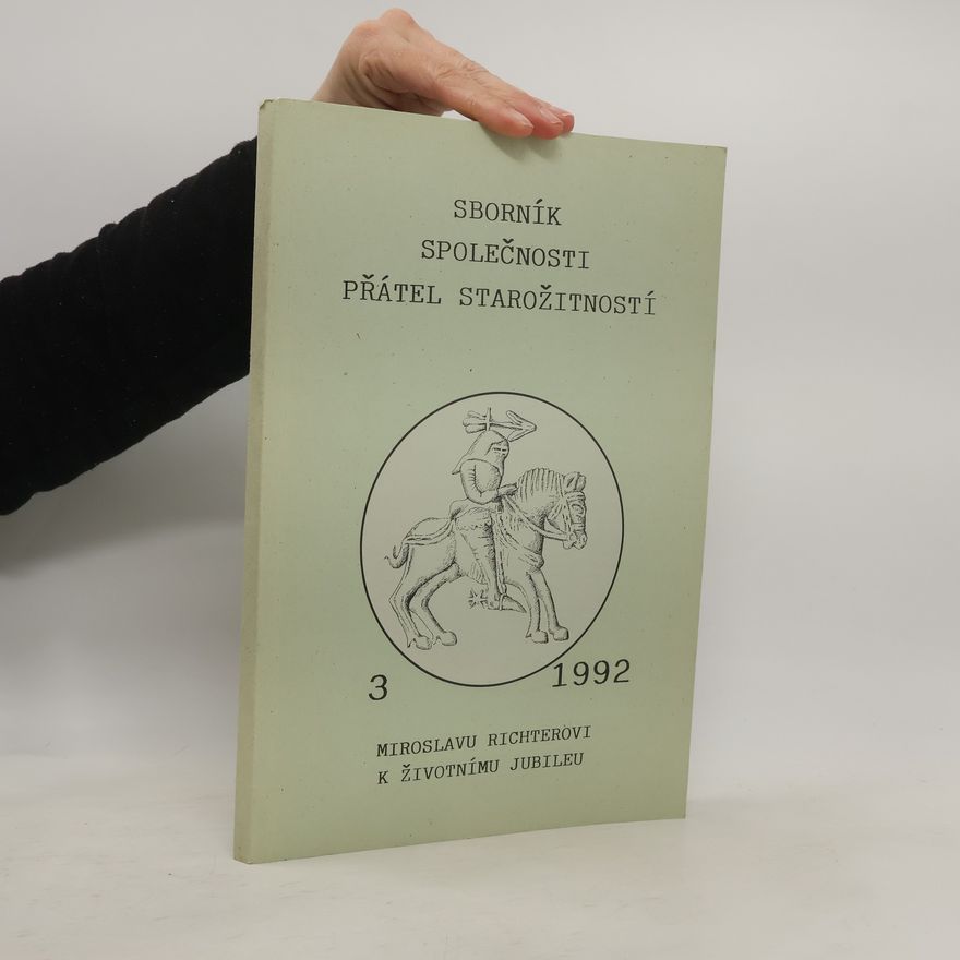 Collectif d'auteurs Sborník Společnosti přátel starožitností 3