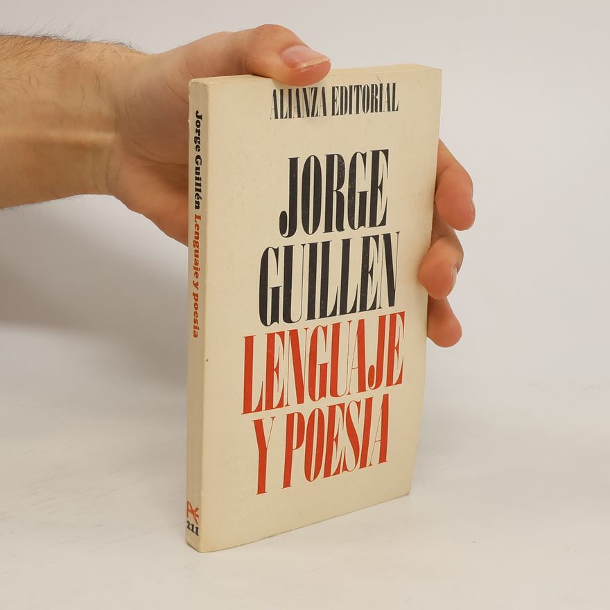 Jorge Guillén Lenguaje y poesia