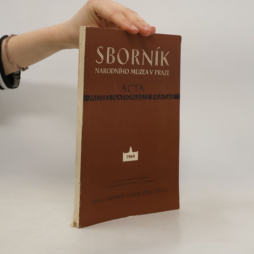 Collectif d'auteurs Sborník Národního muzea v Praze