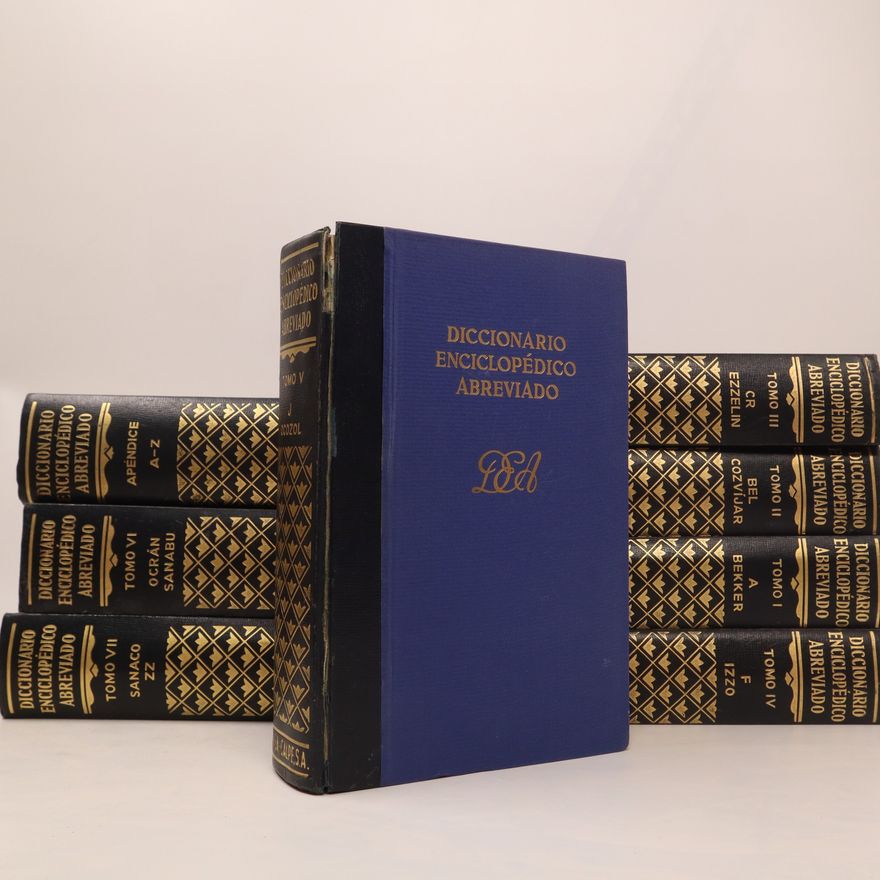 Autorenkollektiv Diccionario enciclopedico abreviado. Tomo I.-VII. + Apéndice A-Z