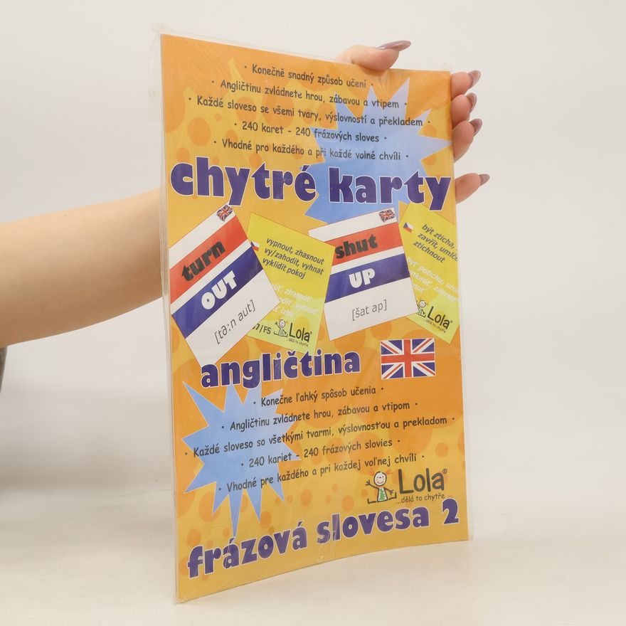 Chytrá Lola Chytré karty. Angličtina frázová slovesa 2