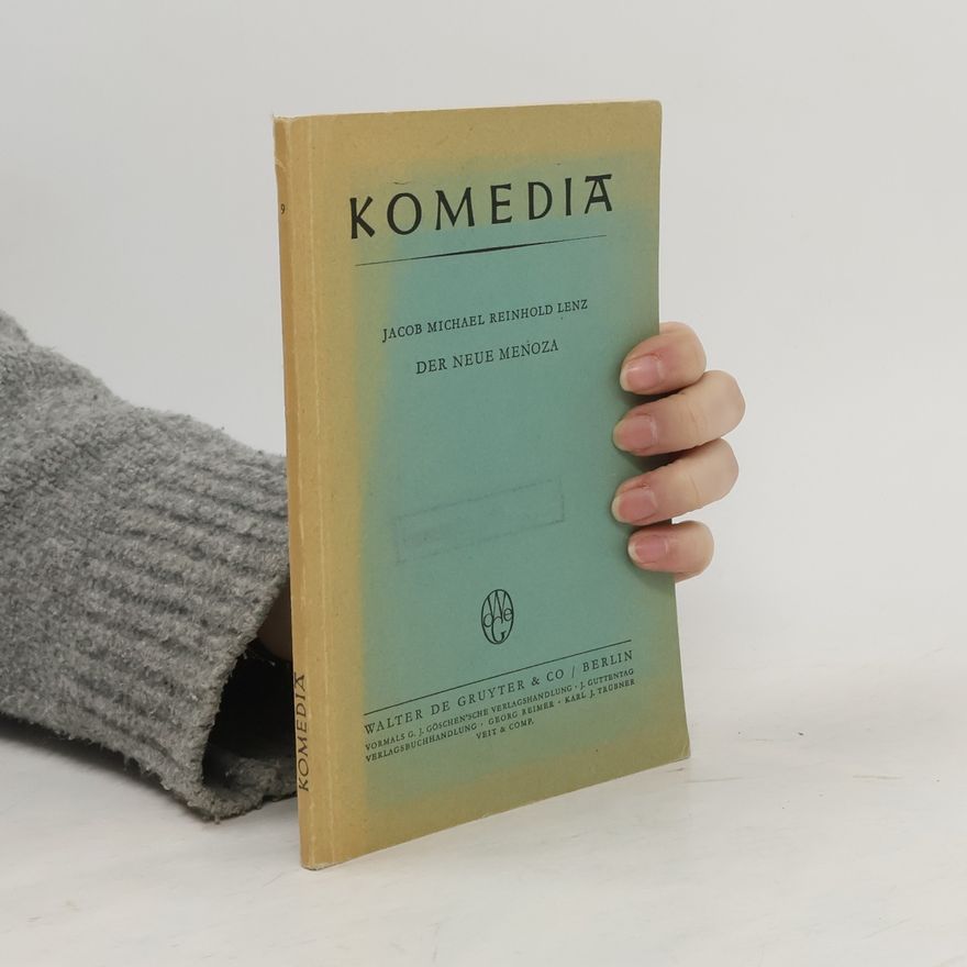 Jakob Michael Reinhold Lenz Komedia