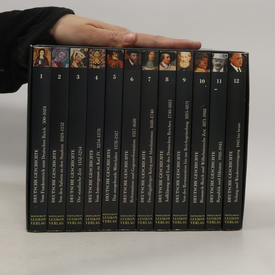 Manfred Firnkes Deutsche Geschichte in 12 Bänden. Herausgegeben von Heinrich Pleticha. 12 Paperback-Bände im Schuber