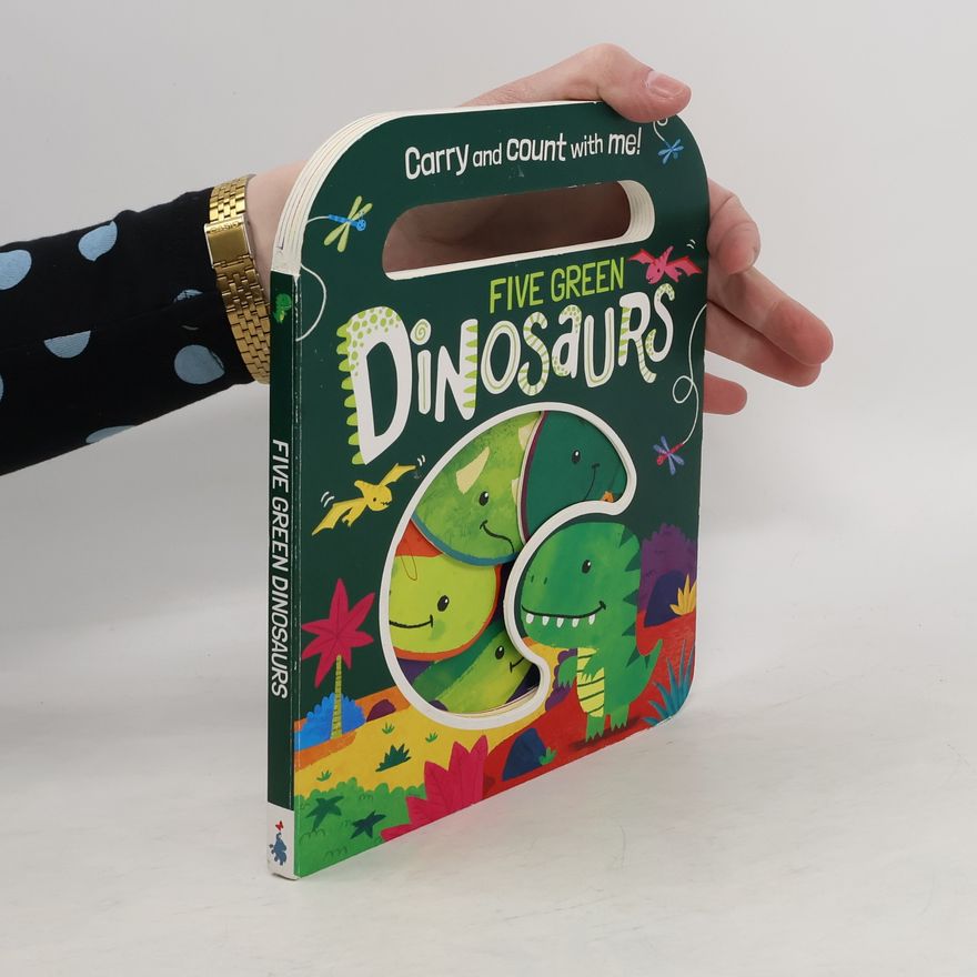 Katie Button Five Green Dinosaurs