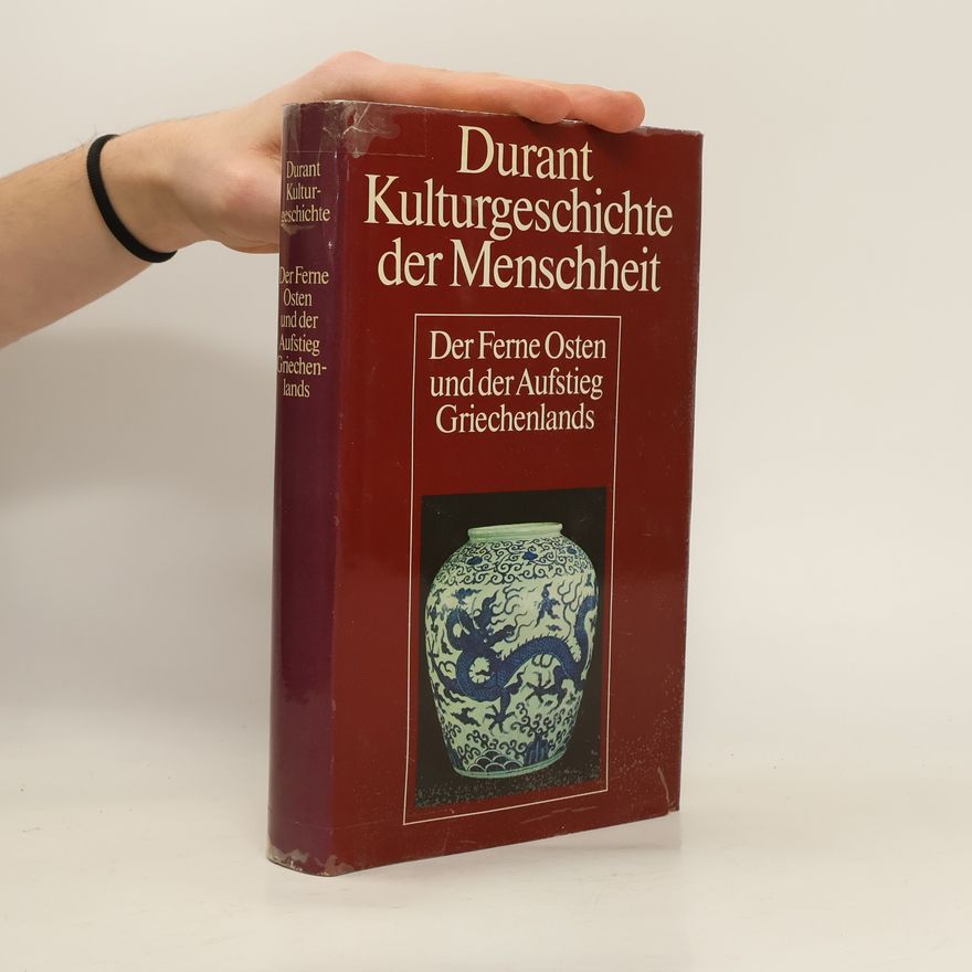 Will Durant Kulturgeschichte der Menschheit