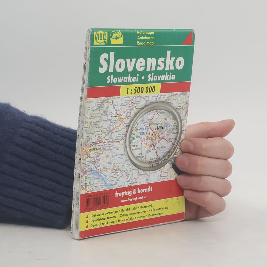 Autorenkollektiv Slovensko automapa 1:500 000 (velké písmo)