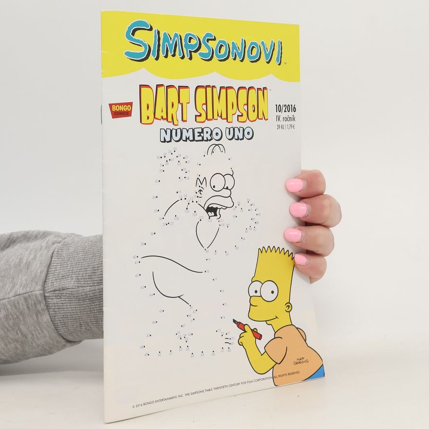 Matt Groening Simpsonovi. Bart Simpson 10/2016