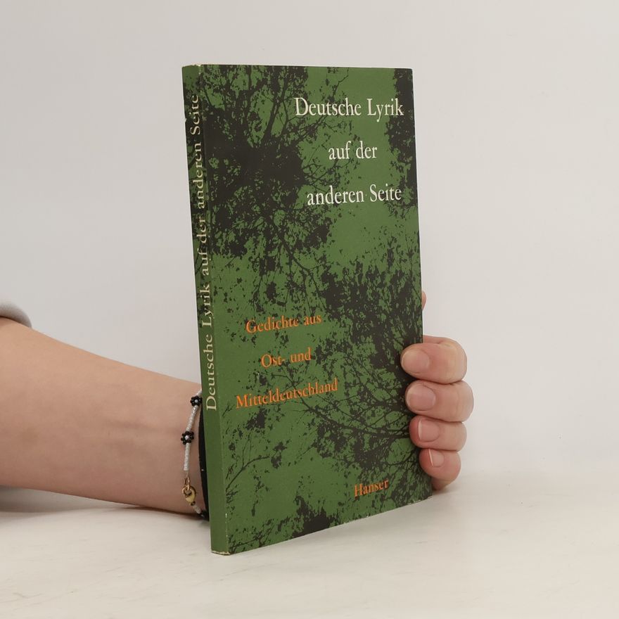 Various authors Deutsche Lyrik auf der anderen Seite