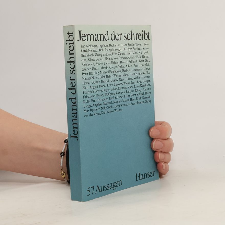 Rudolf de Le Roi Jemand, der schreibt
