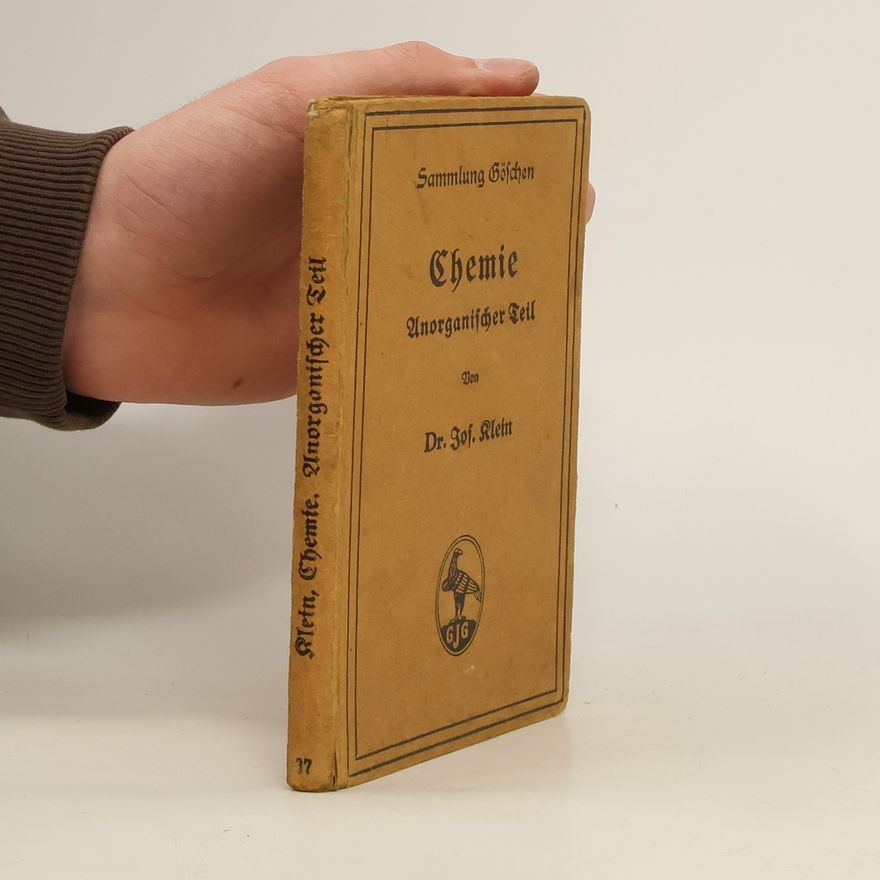 Joseph Klein Chemie. Anorganischer Teil