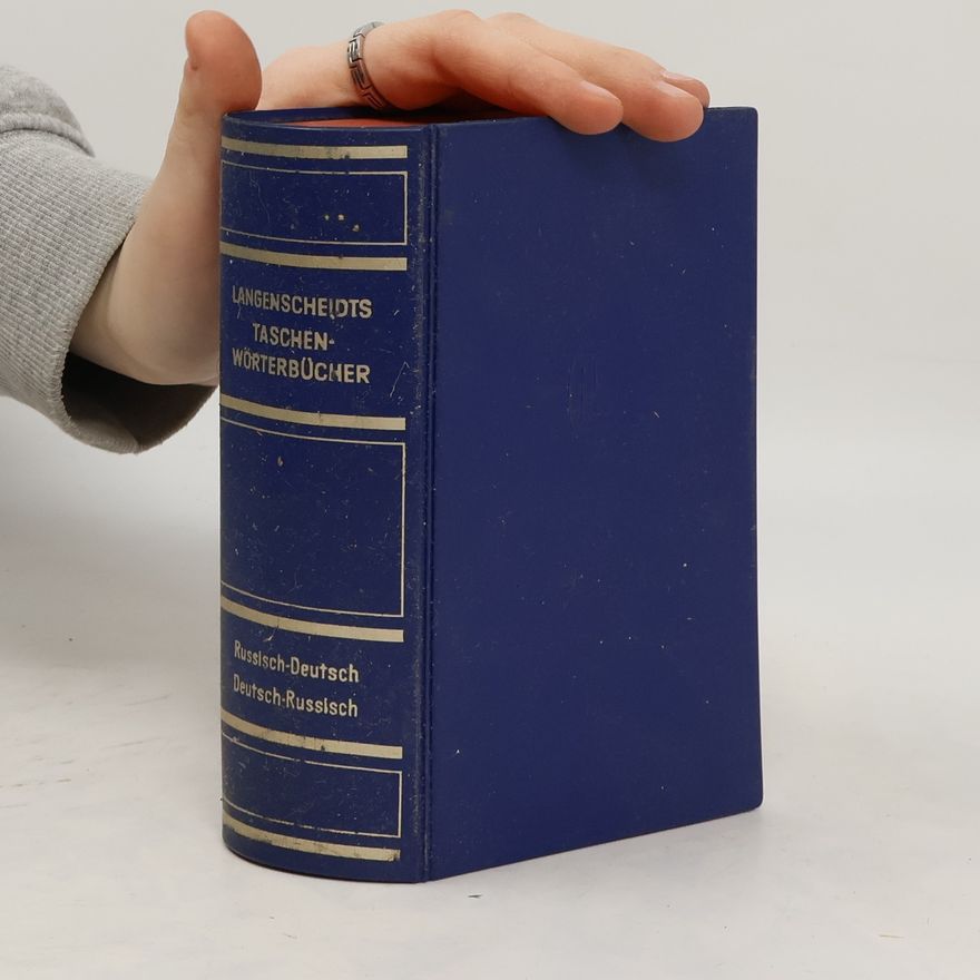 Karl Blattner Langenscheidts Taschenwörterbuch der russischen und deutschen Sprache I. Russisch-Deutsch