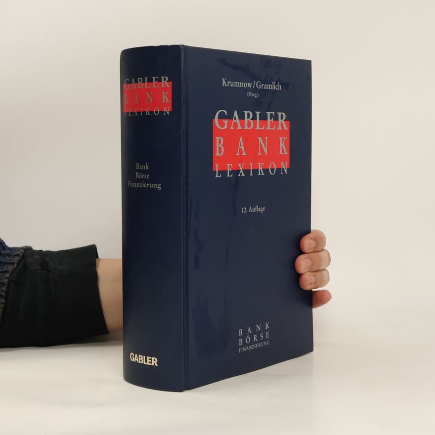 Jürgen Krumnow Gabler, Bank-Lexikon