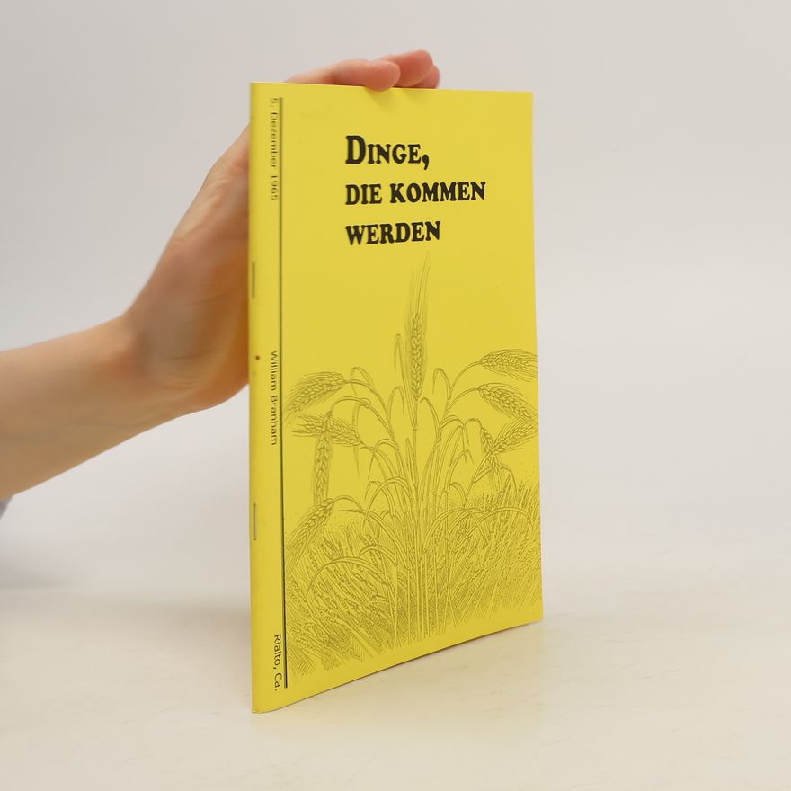 William Braham Dinge, die Kommen Werden