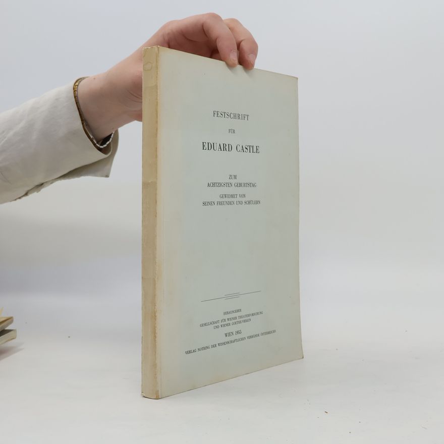 Autorenkollektiv Festschrift für Eduard Castle