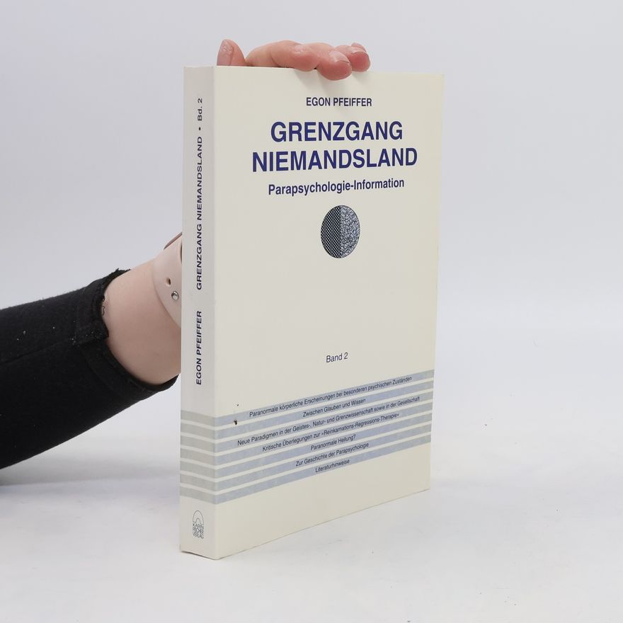 Egon Pfeiffer Grenzgang Niemandsland