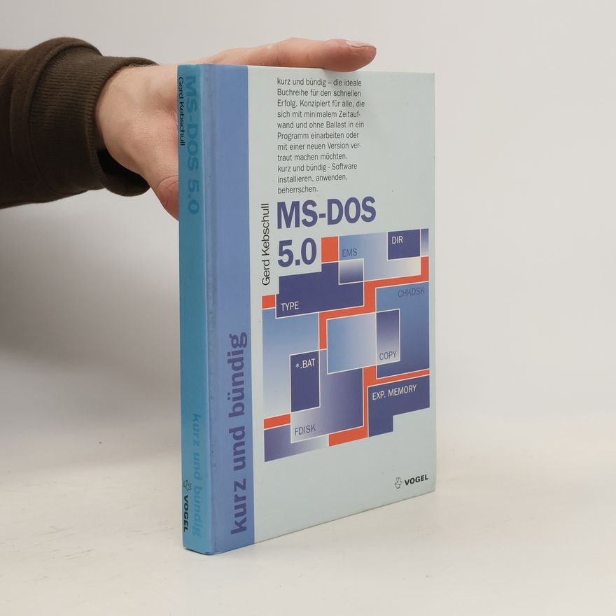 Gerd Kebschull MS-DOS 5.0