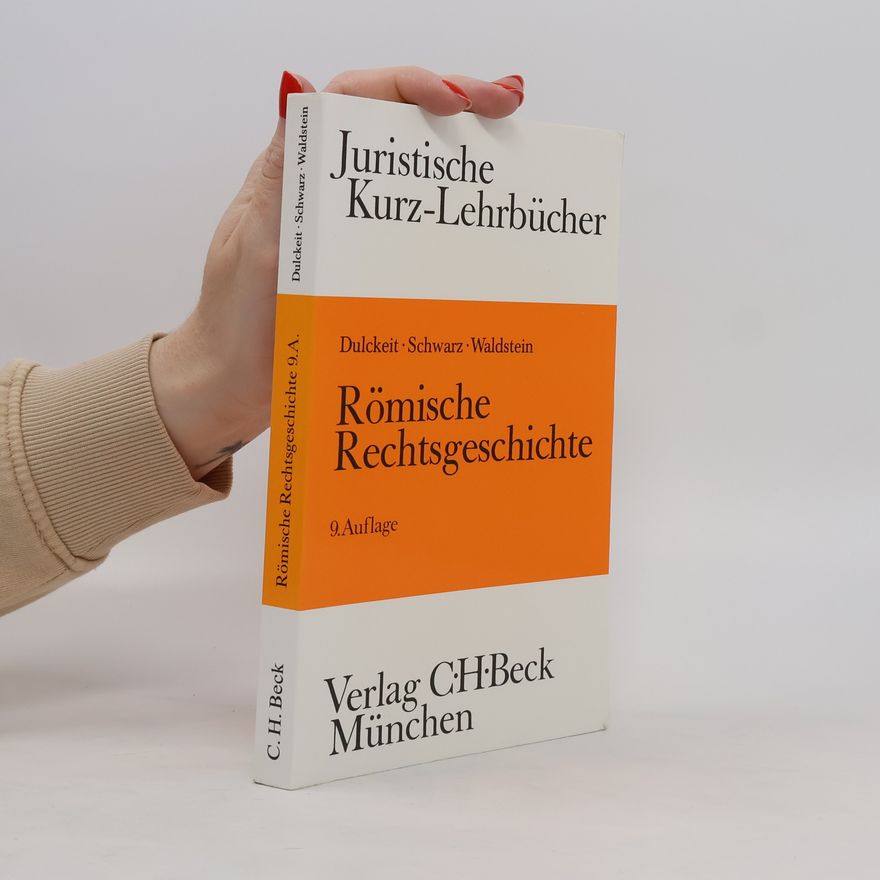 Gerhard Dulckeit Römische Rechtsgeschichte