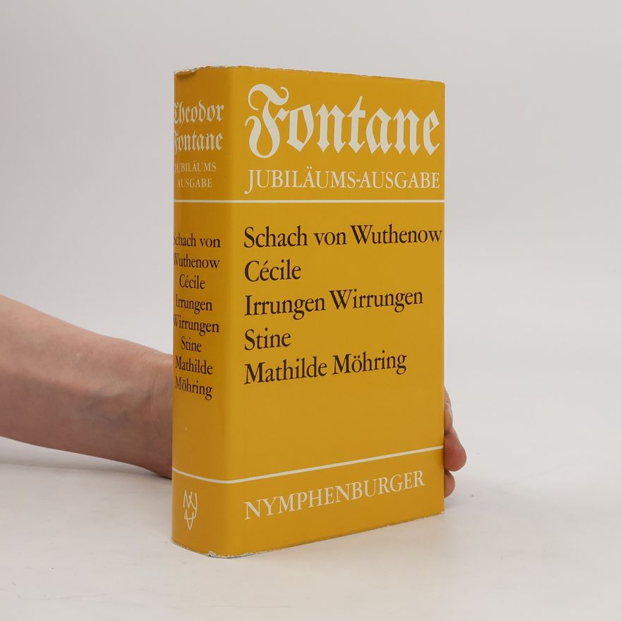 Cheodor Sontane Jubiläums-Ausgabe. Band 2.