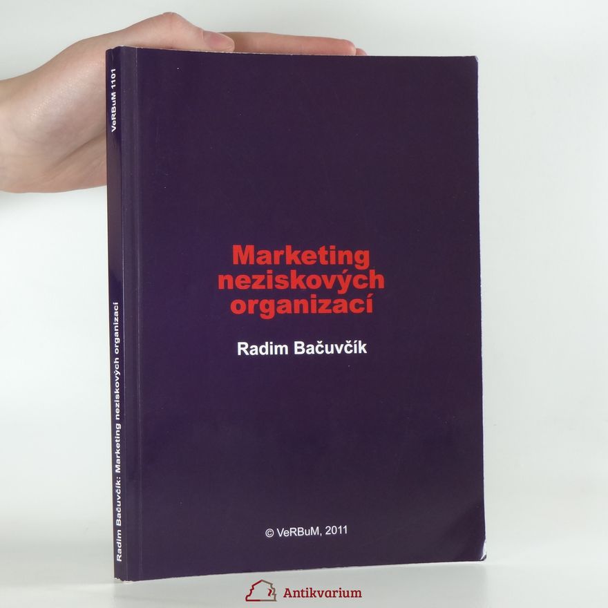 Radim Bačuvčík Marketing neziskových organizací