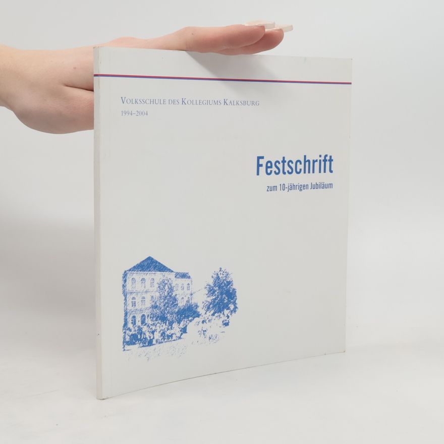Collectif d'auteurs Festschrift zum 10-jährigen Jubiläum 1994-2004