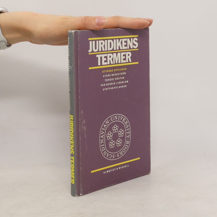 Sture Bergström Juridikens termer