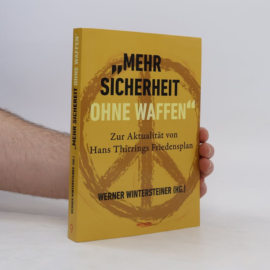 Ernst Bader "Mehr Sicherheit ohne Waffen"
