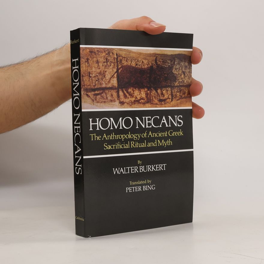Walter Burkert Homo Necans