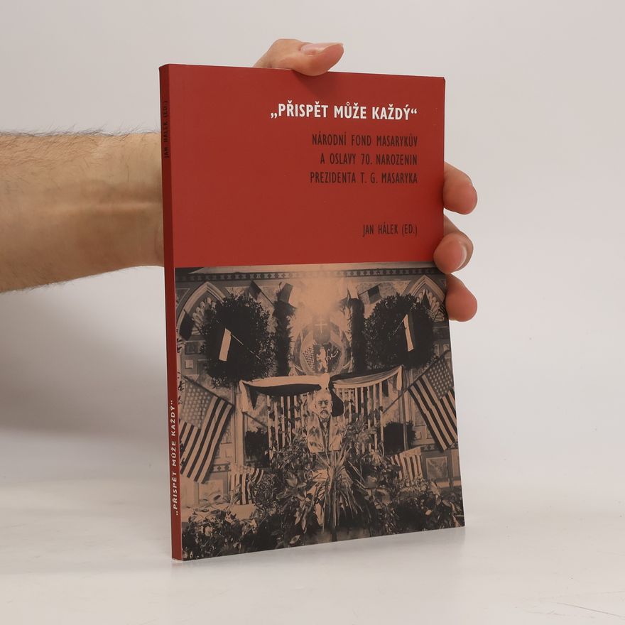 Jan Hálek Přispět může každý