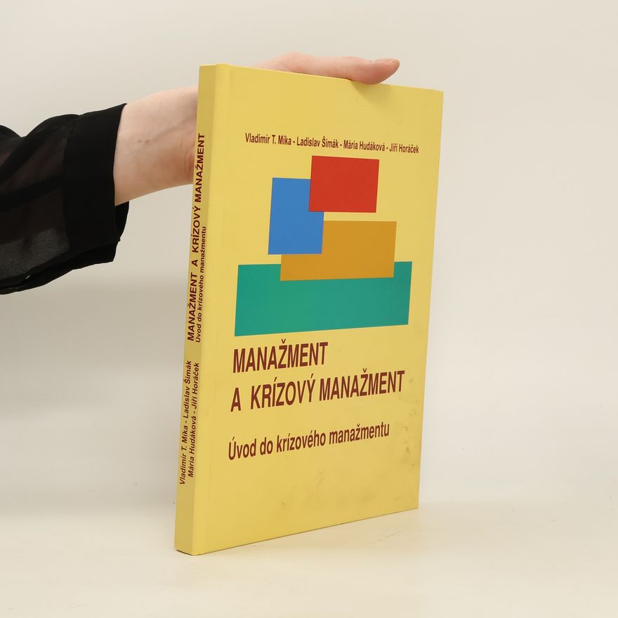 Autores varios Manažment a krízový manažment