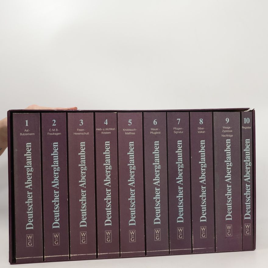 Autorenkollektiv Deutscher Aberglauben 1-10