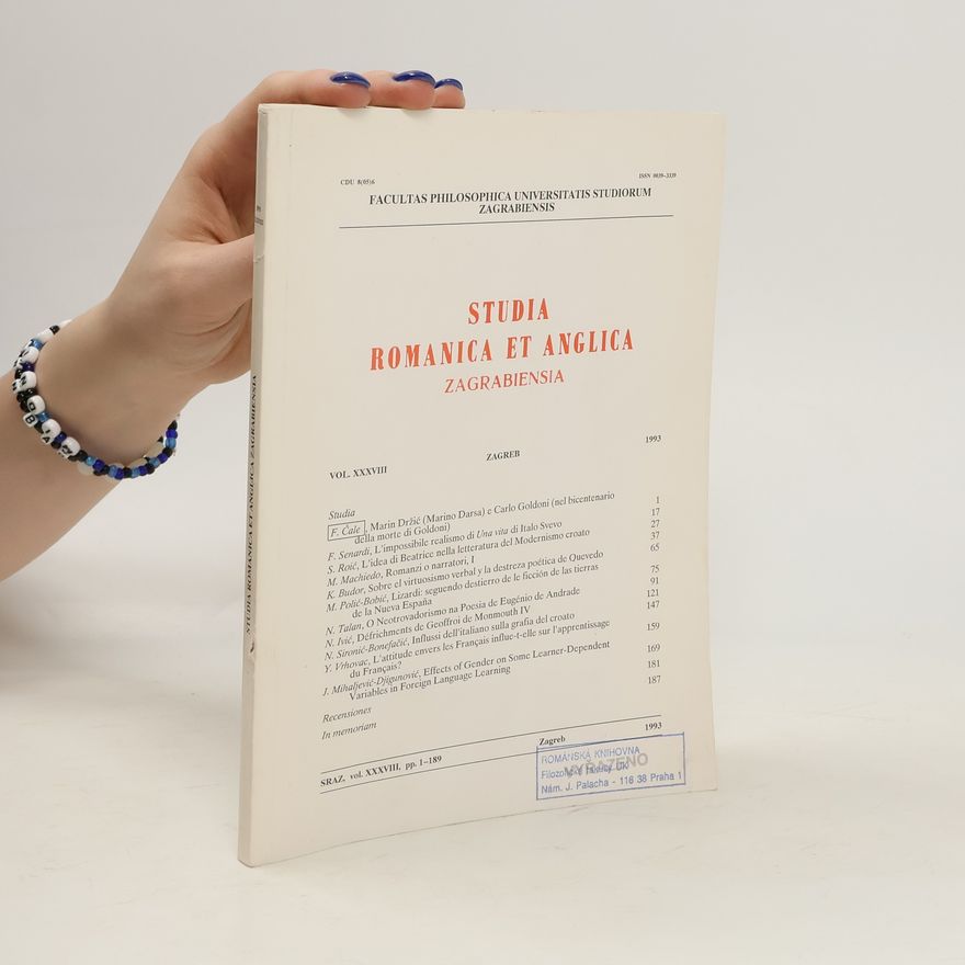 Various authors Studia Romanica et Anglica