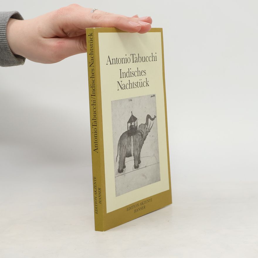 Antonio Tabucchi Indisches Nachtstück und Ein Briefwechsel.