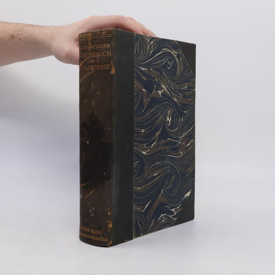 Fritz Mauthner Worterbuch der Philosophie 1