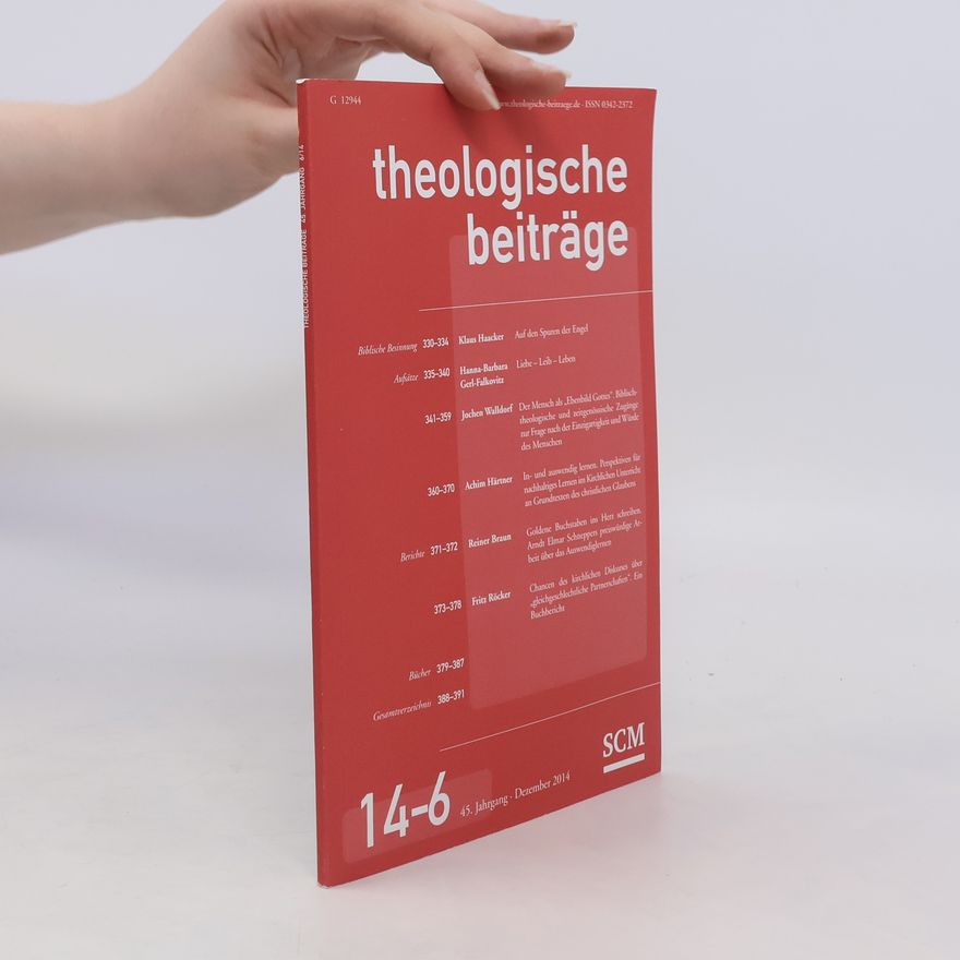 Autorenkollektiv Theologische beiträge