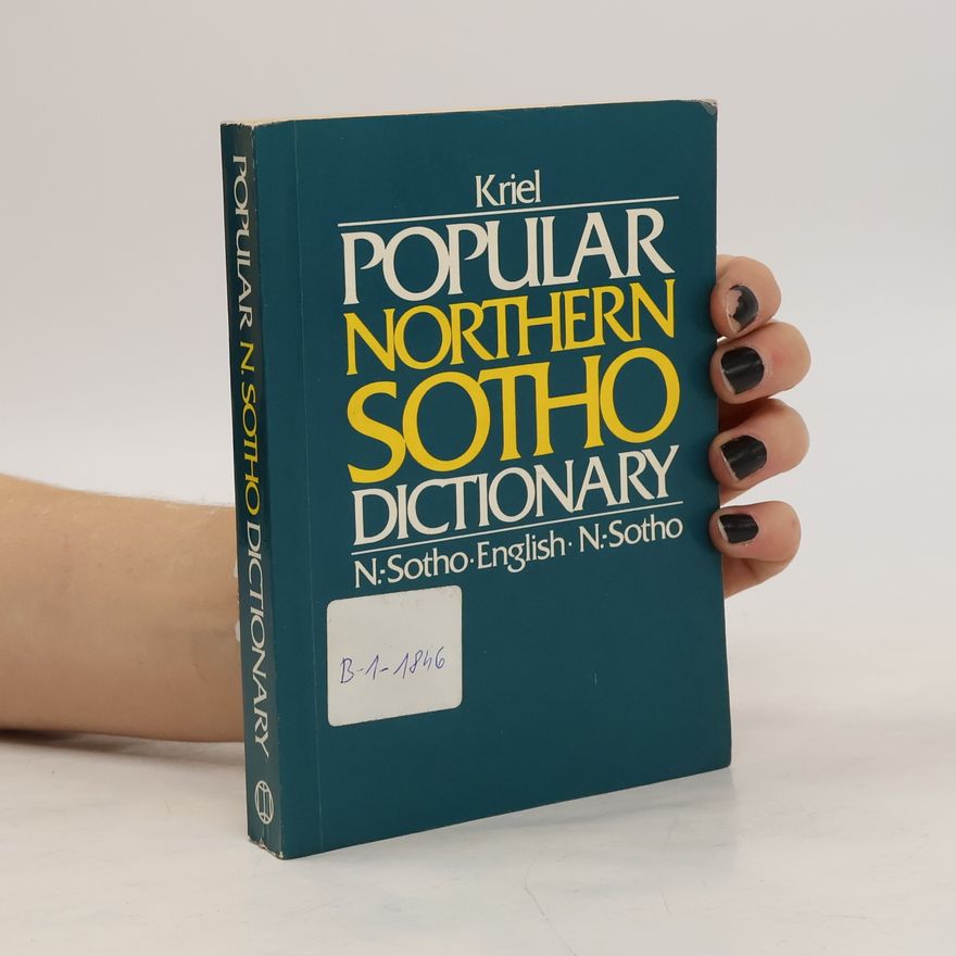 T. J. Kriel Popular Northern Sotho Dictionary