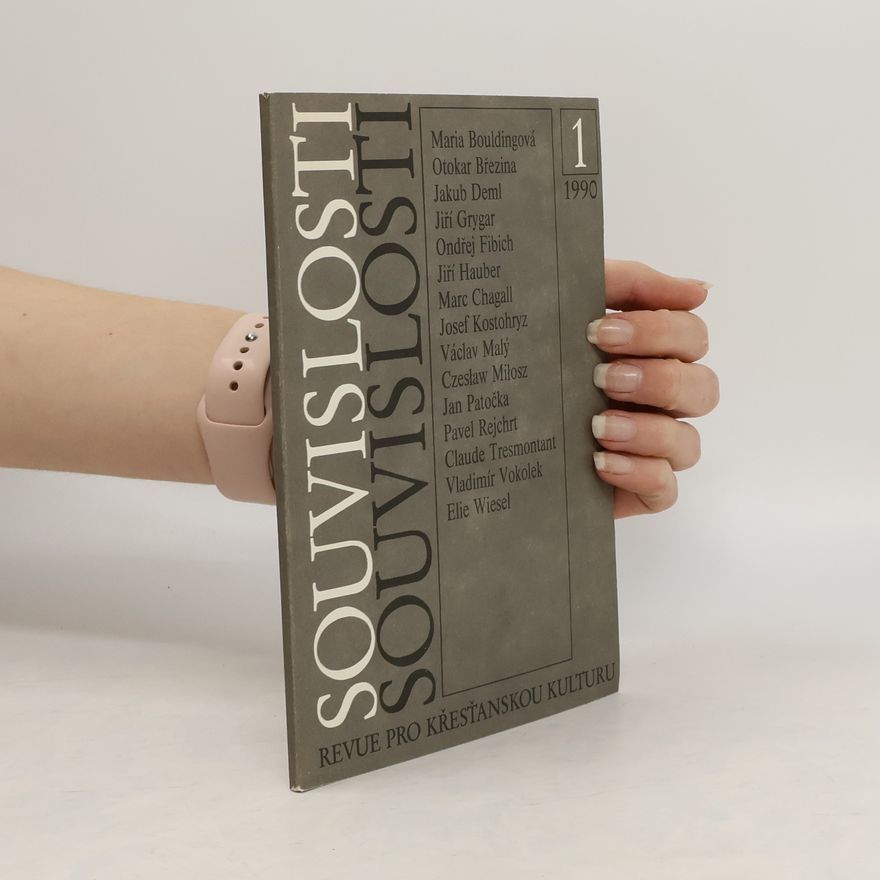 Collectif d'auteurs Souvislosti 1/1990 Revue pro křesťanskou kulturu