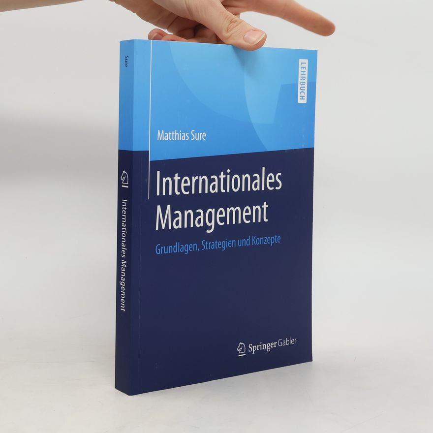Matthias Sure Internationales Management