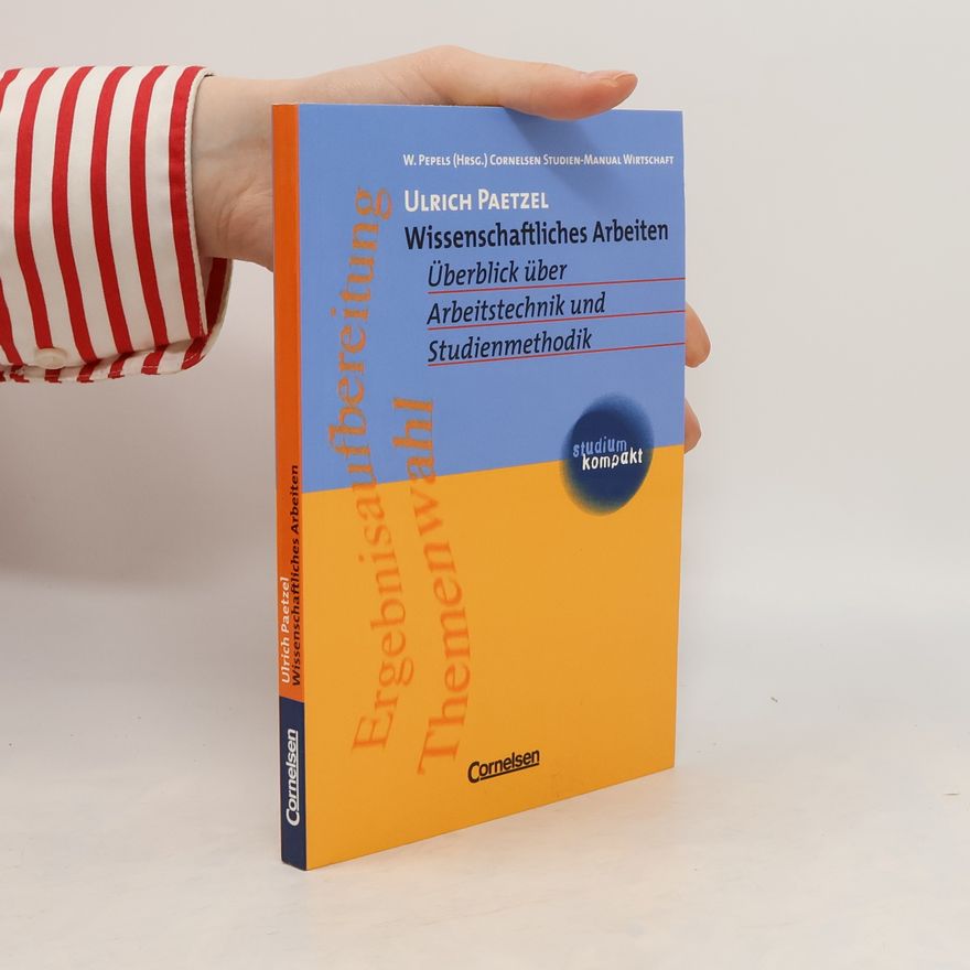 Ulrich Paetzel Wissenschaftliches Arbeiten