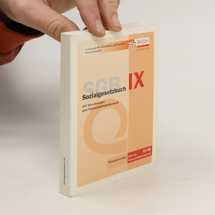 Kolektív autorov Sozialgesetzbuch IX 05/06