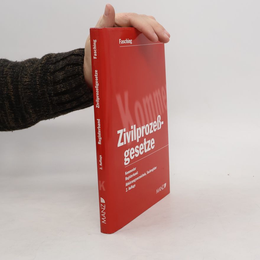 Hans Walter Fasching Zivilprozeßgesetze