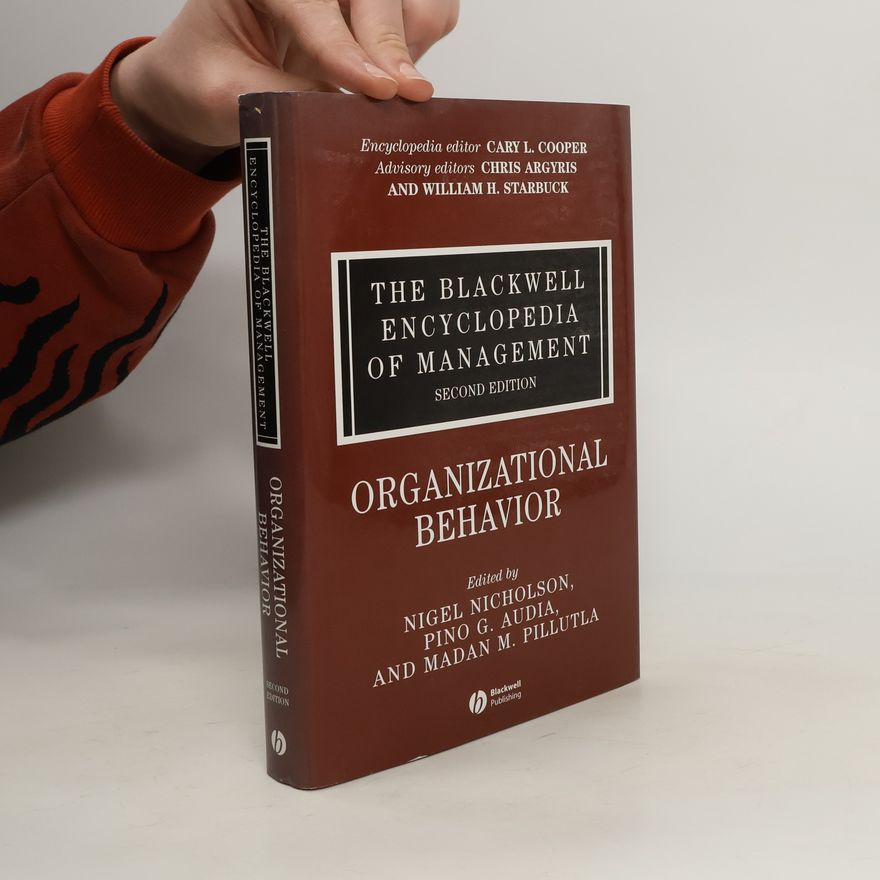 Madan M. Pillutla The Blackwell Encyclopedia of Management