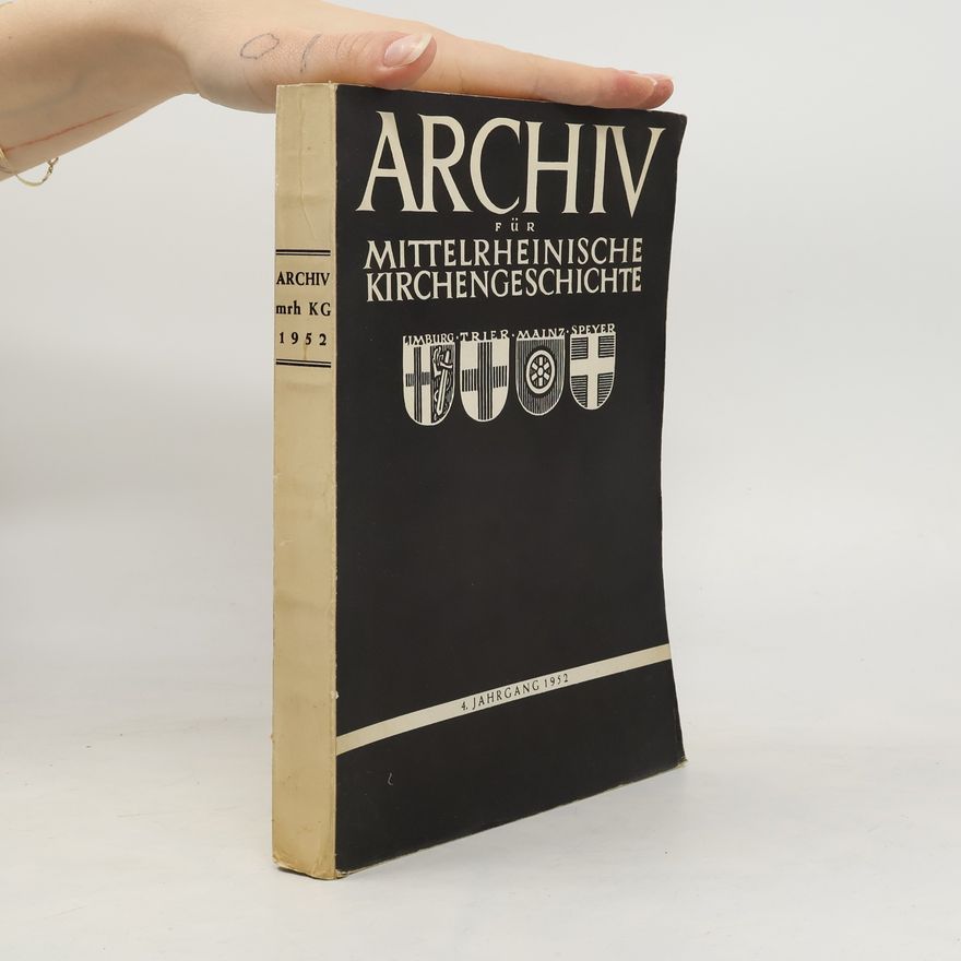 Autorenkollektiv Archiv für mittelrheinische Kirchengeschichte