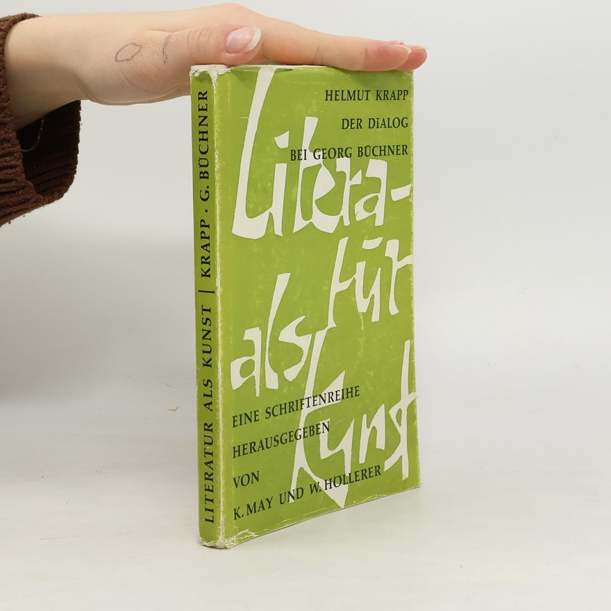 Helmut Krapp Literatur als Kunst