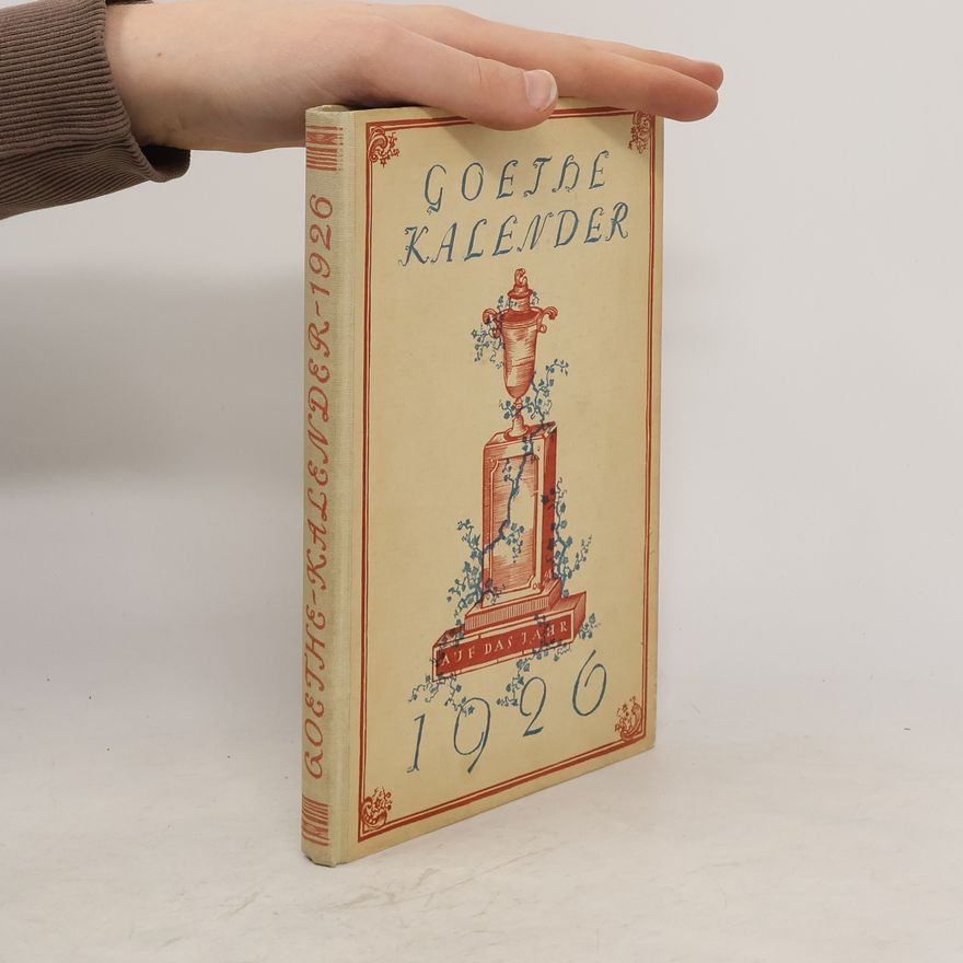 Collectif d'auteurs Goethe Kalender 1926