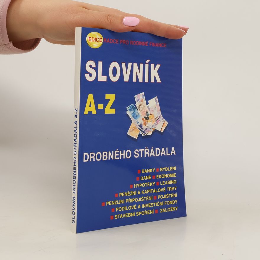 Jana Gregorovičová Slovník A-Z drobného střádala