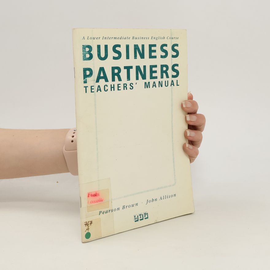 Pearson Brown Business Partners. Teachers' Manual