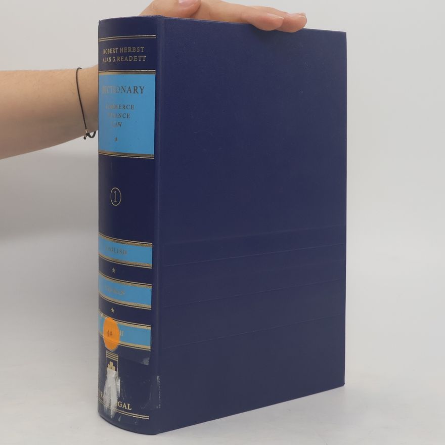 Robert Herbst Dictionary of Commercial, Financial and Legal Terms