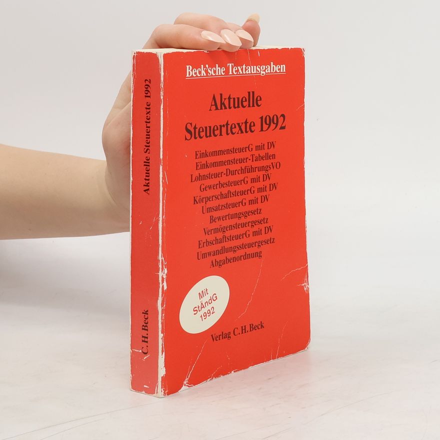 Kolektiv autorů Aktuelle Steuertexte